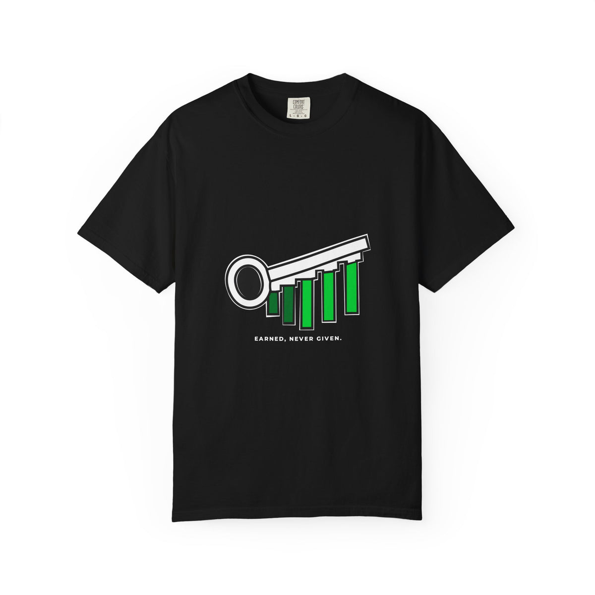 LOUD MONEY URBAN — The Key Graphic Tee (Onyx)