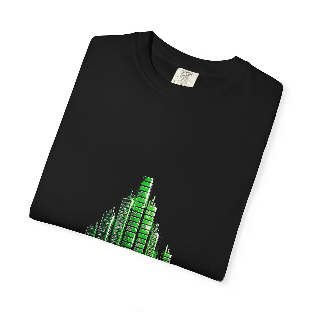 LOUD MONEY URBAN — Skyline Bars Graphic Tee (Onyx)