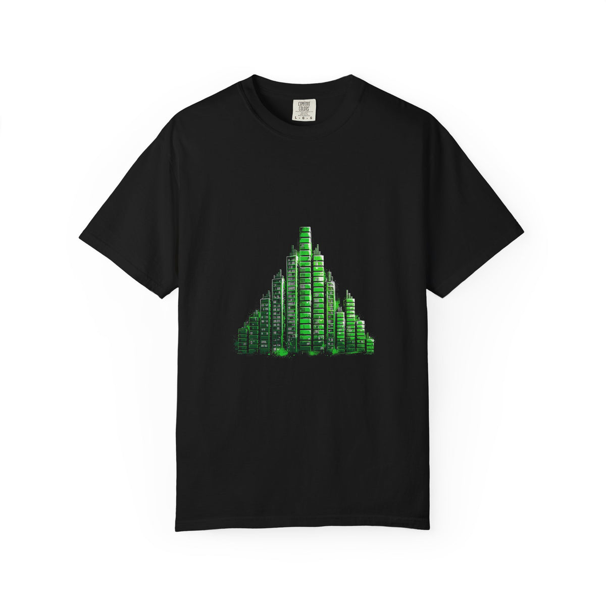 LOUD MONEY URBAN — Skyline Bars Graphic Tee (Onyx)