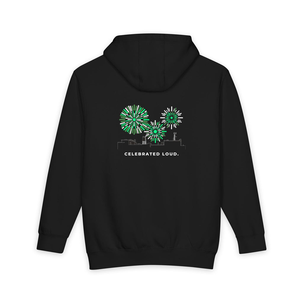 LOUD MONEY URBAN — Celebrated Loud Back Print Hoodie (Onyx)