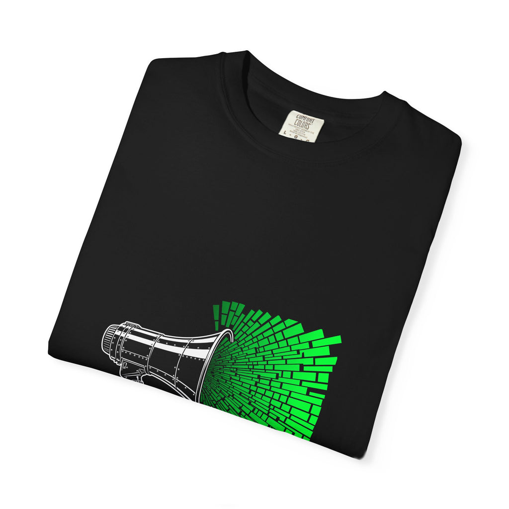 LOUD MONEY URBAN — Doesn't Whisper Graphic Tee (Onyx)