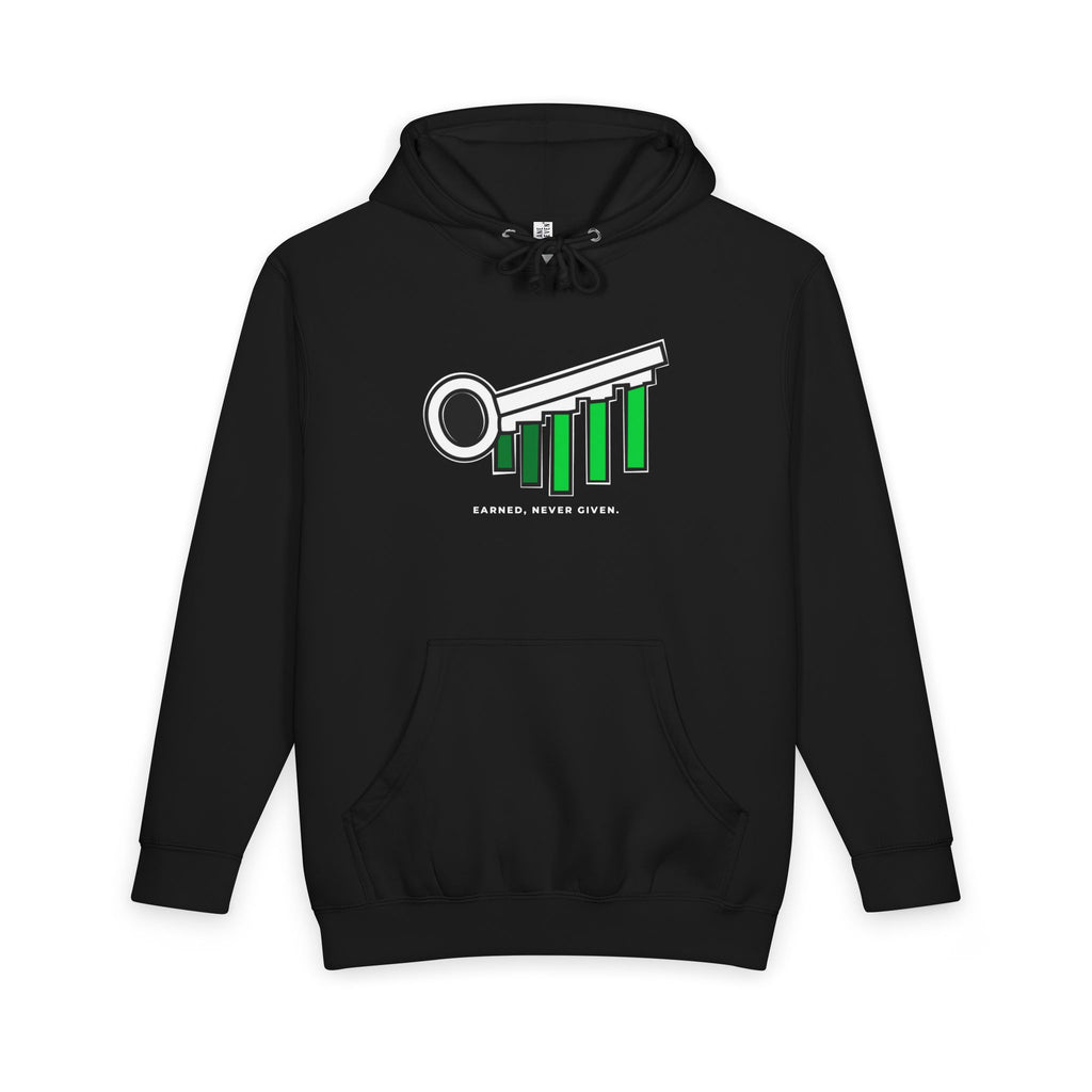 LOUD MONEY URBAN — The Key Graphic Hoodie (Onyx)