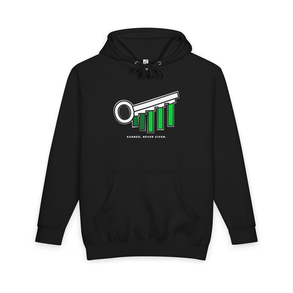 LOUD MONEY URBAN — The Key Graphic Hoodie (Onyx)
