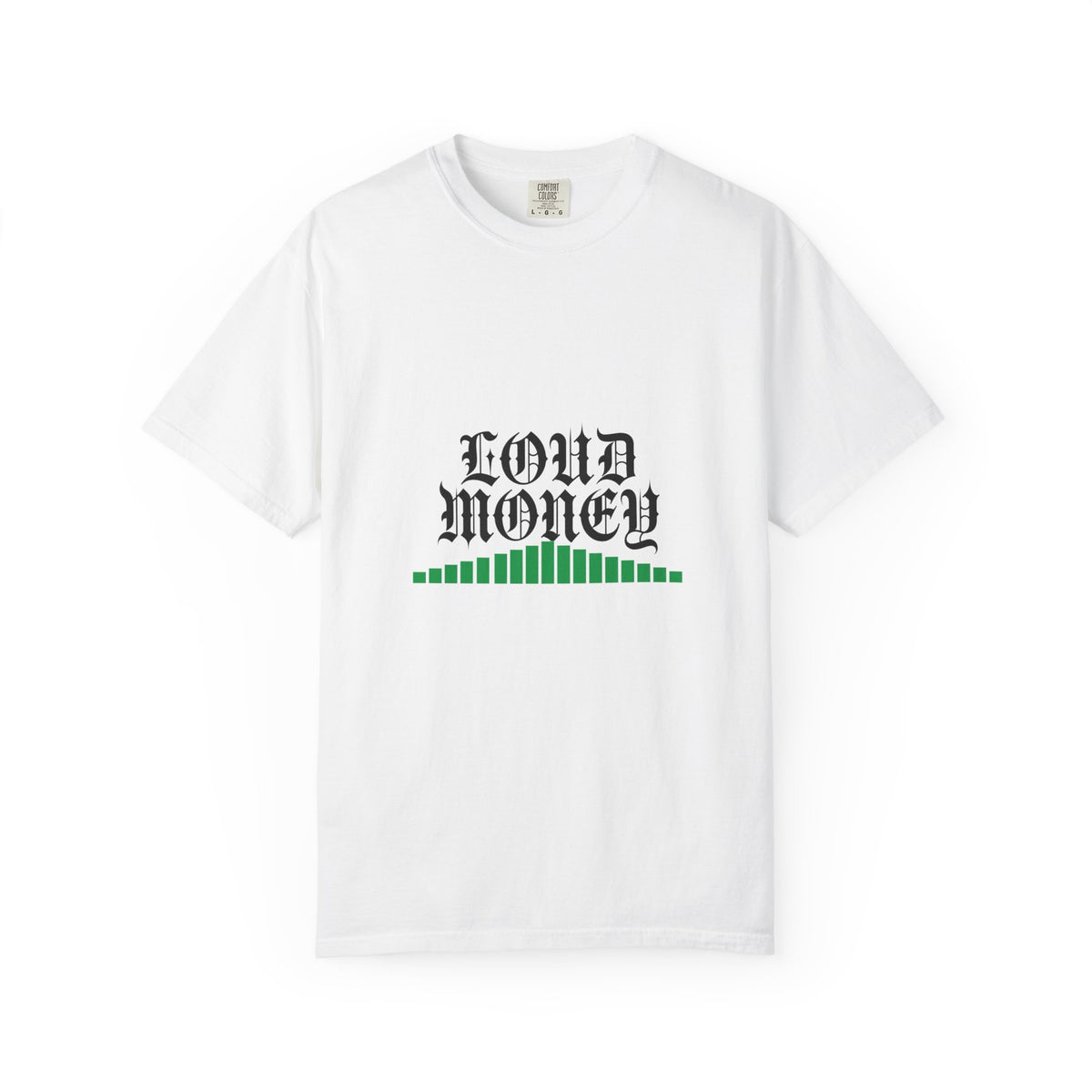 LOUD MONEY URBAN — Front Row Tee (Onyx / White)