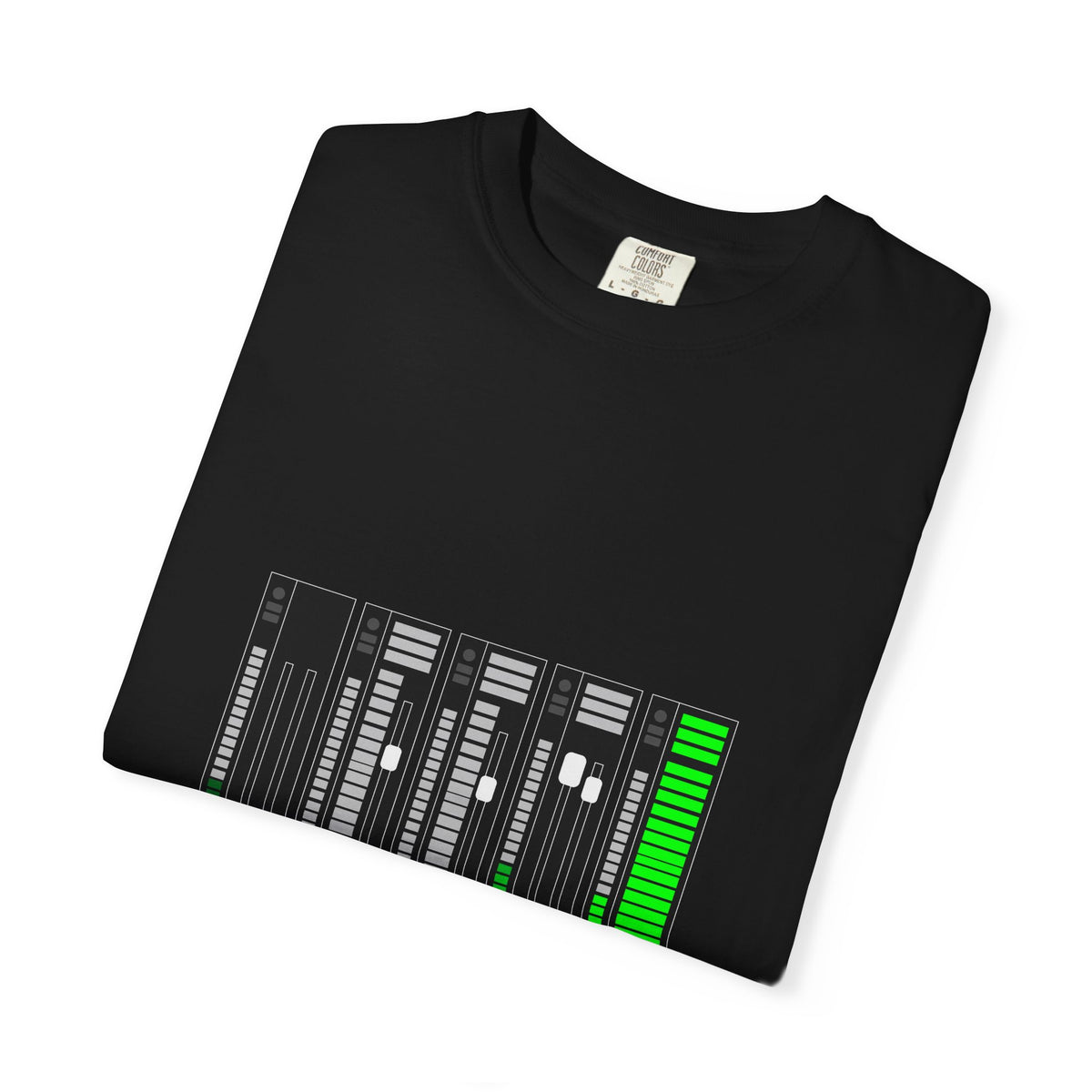 LOUD MONEY URBAN — Faders Up Graphic Tee (Onyx)