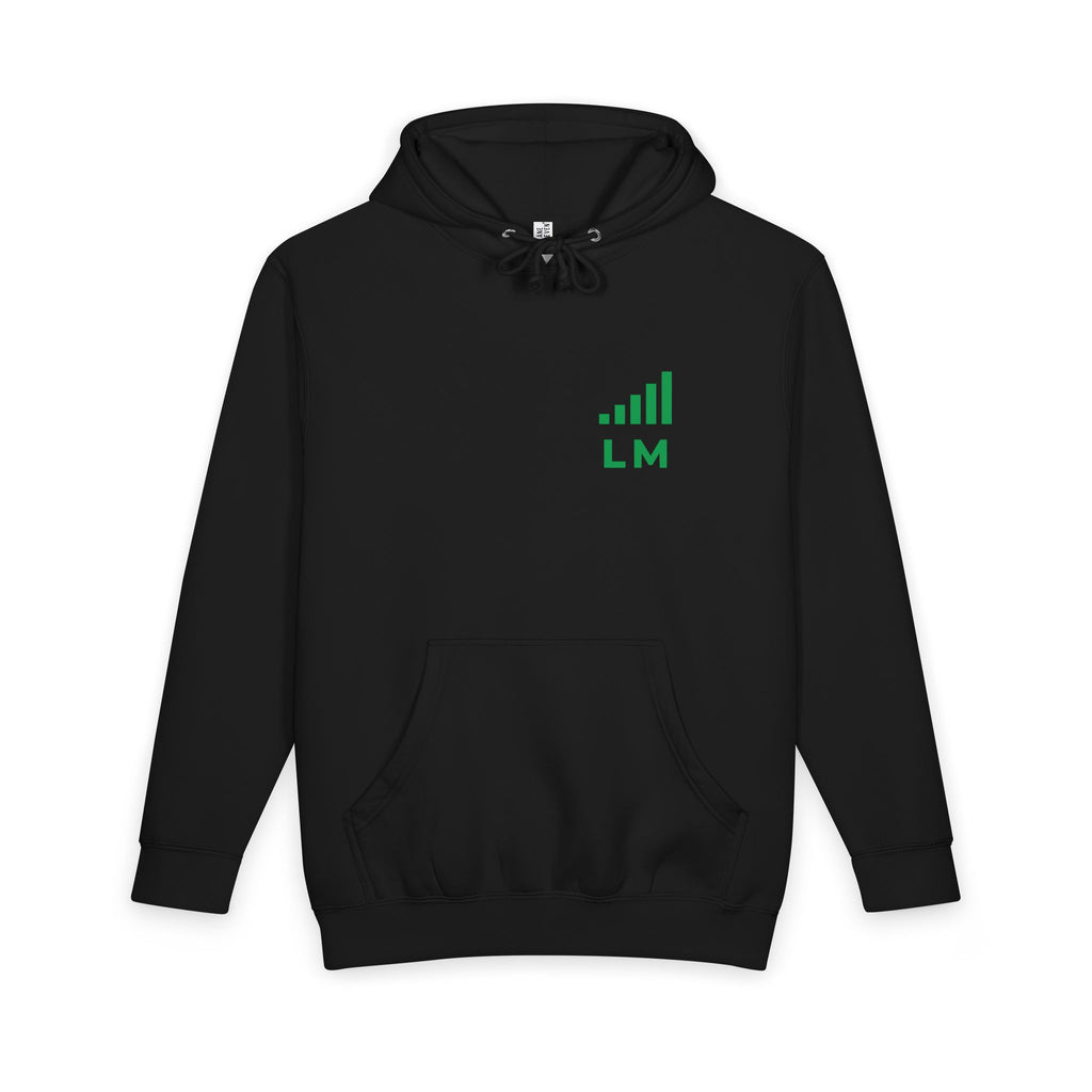 LOUD MONEY URBAN — Celebrated Loud Back Print Hoodie (Onyx)