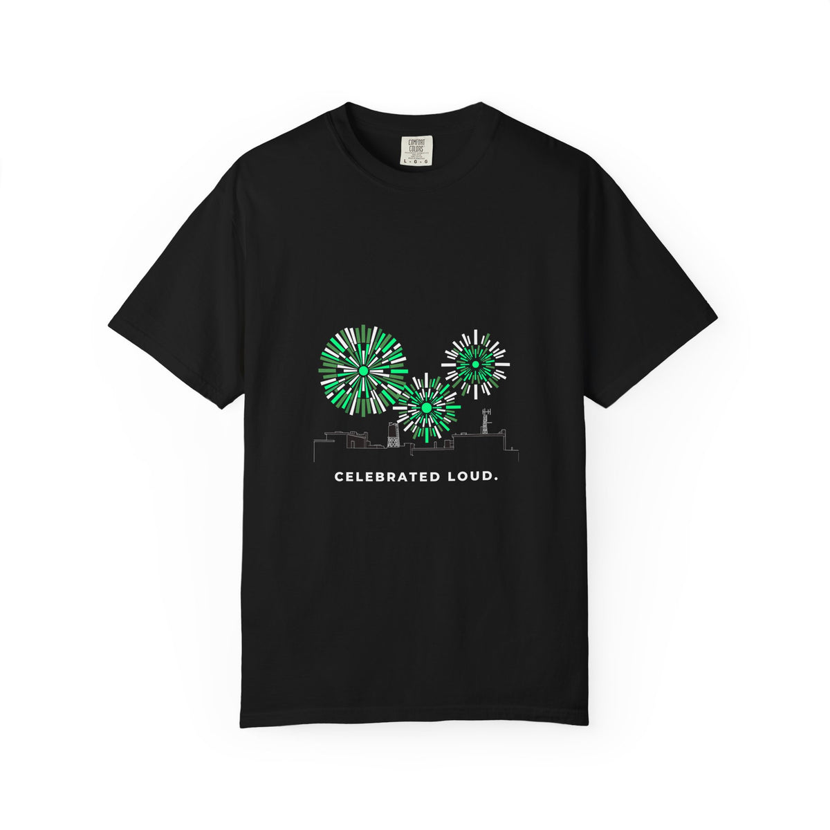 LOUD MONEY URBAN — Celebrated Loud Graphic Tee (Onyx)