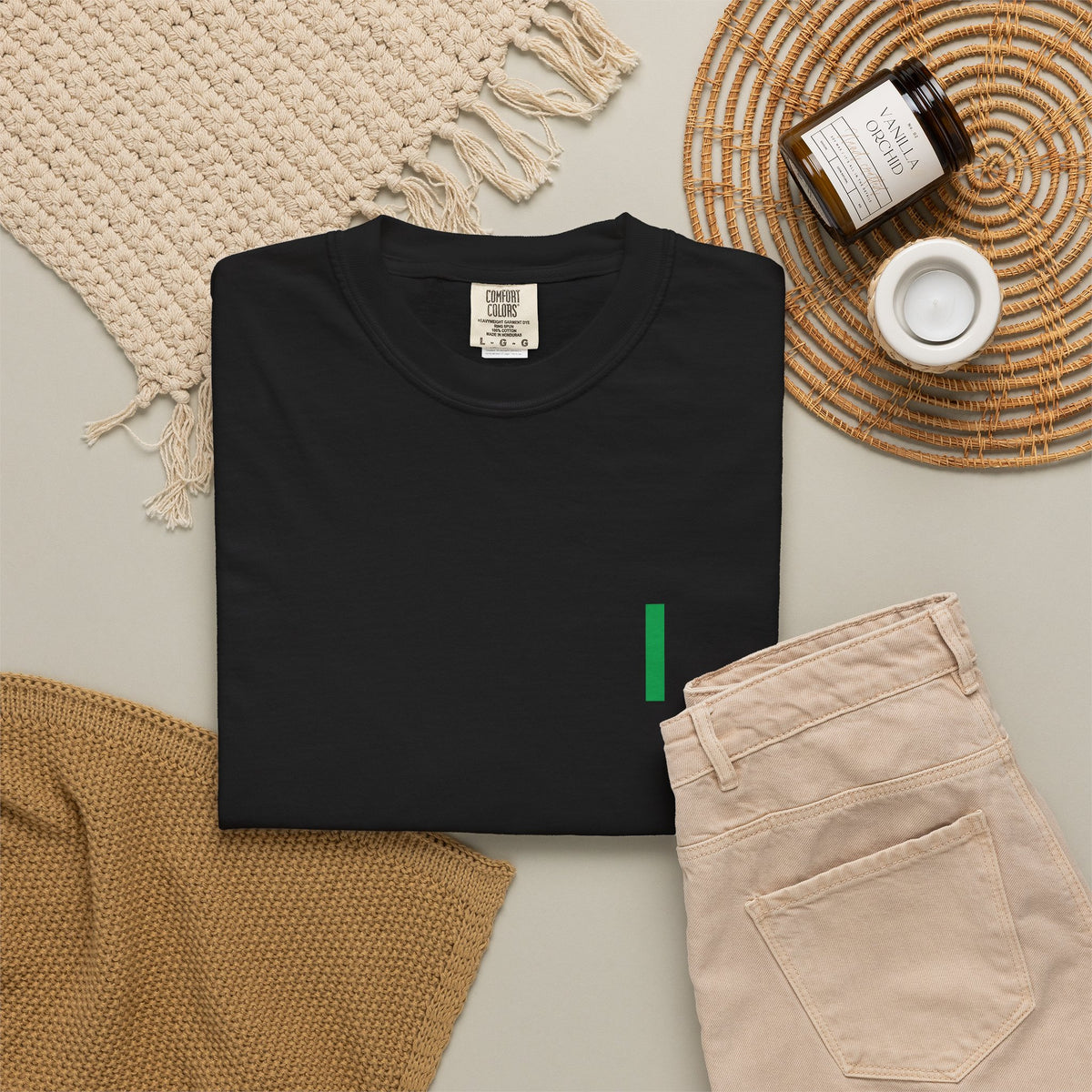 LOUD MONEY CASUAL — One Bar Tee (Onyx)