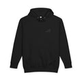 LOUD MONEY — Essential Hoodie, Tonal Volume Mark (Onyx / White)