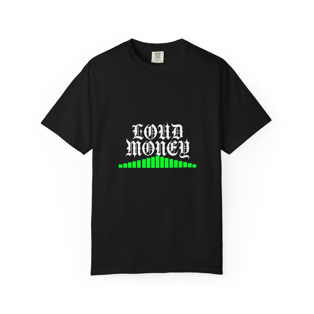 LOUD MONEY URBAN — Front Row Tee (Onyx / White)