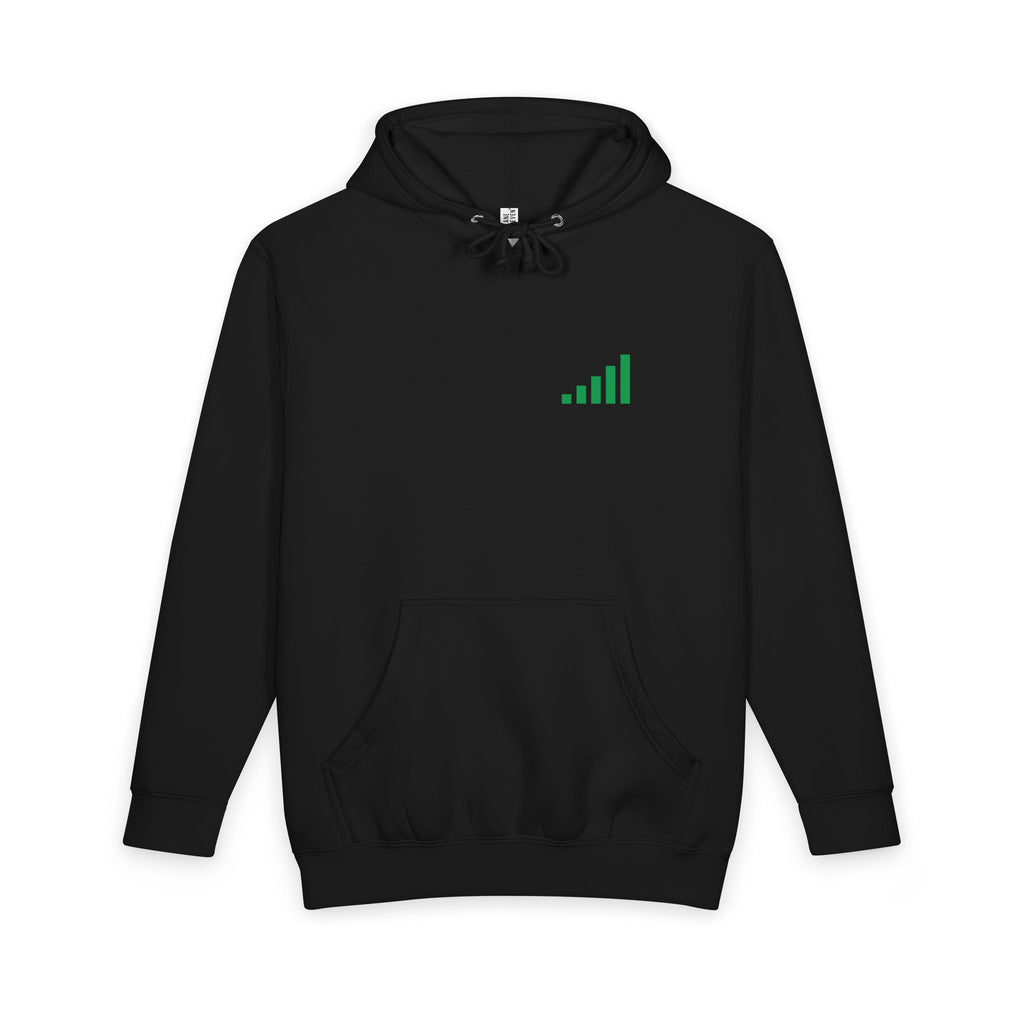 LOUD MONEY URBAN — The Staircase Graphic Hoodie (Onyx)